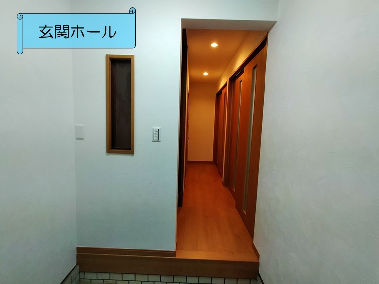 施工後（玄関ホール）
