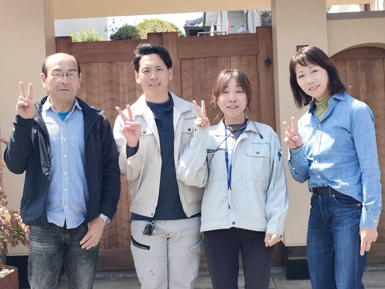 和泉市にて内装リフォーム・防水工事・外壁塗装を行ったN様の声