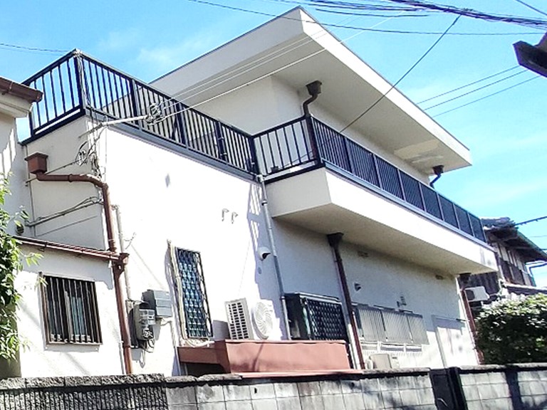 外壁塗装：施工前