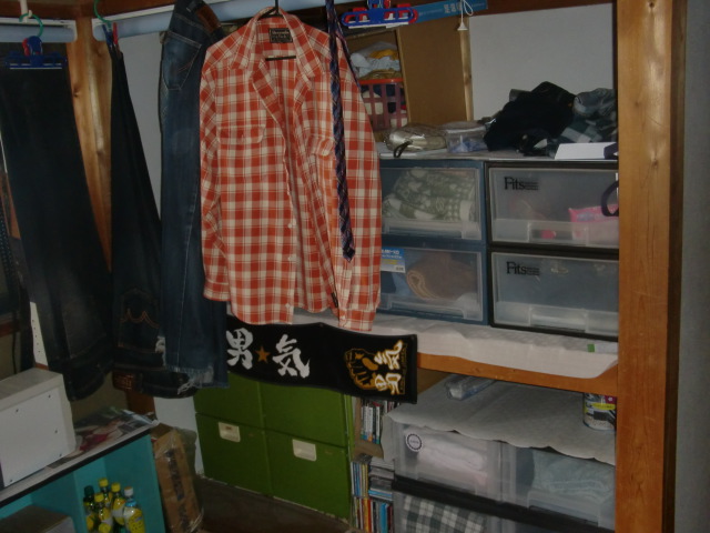 リフォーム前のクローゼット