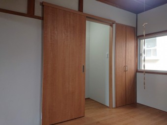 新設した階段踊り場