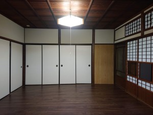 リフォーム後の和室