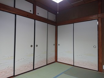 リフォーム後の和室