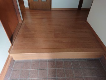 リフォーム後の玄関