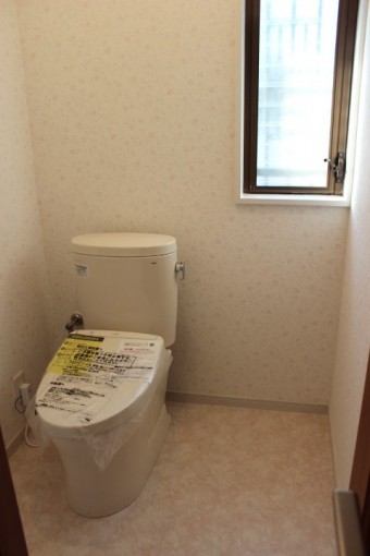 リフォーム後のトイレ