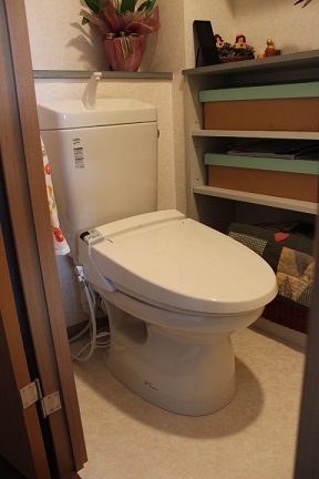 リフォーム後のトイレ