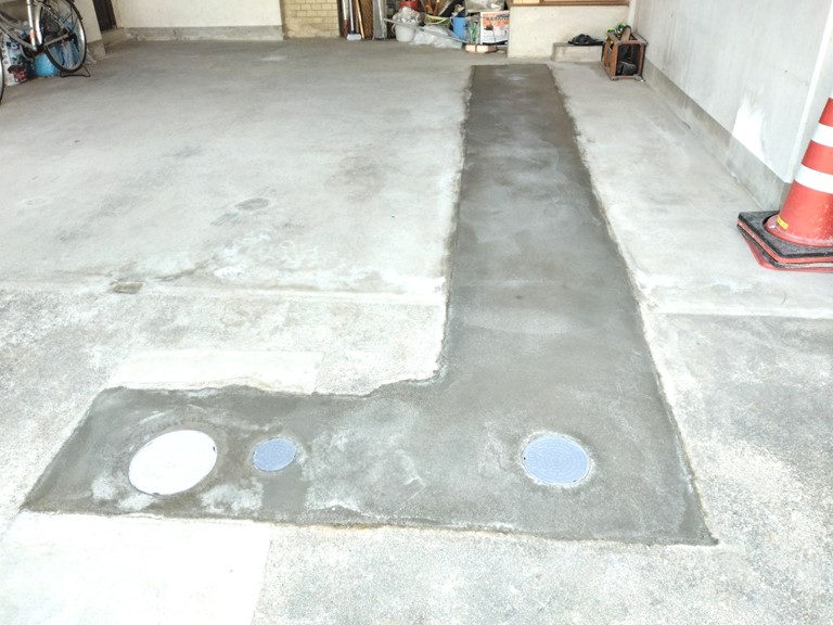 下水工事：施工後