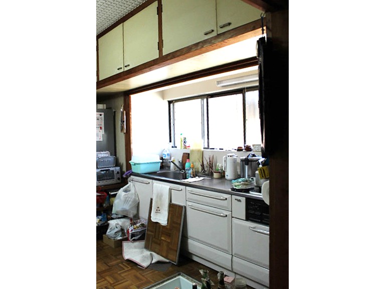 岸和田市キッチンビフォー