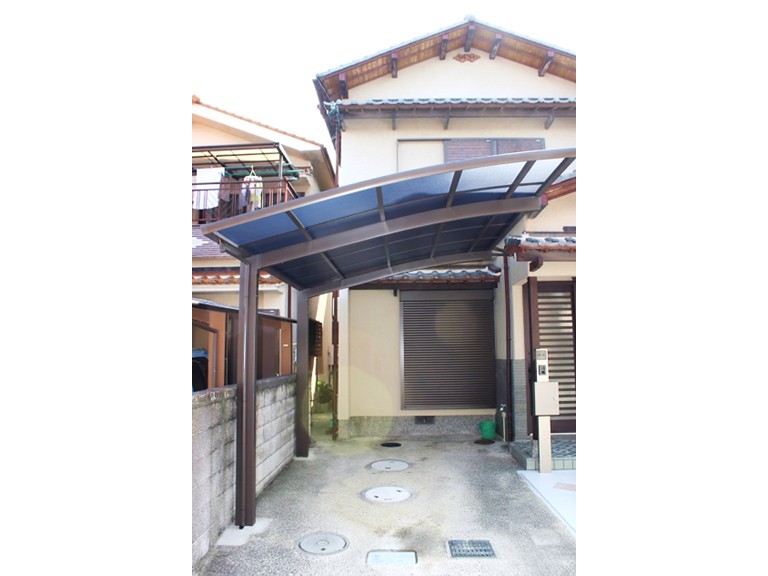泉佐野市 カーポートアフター